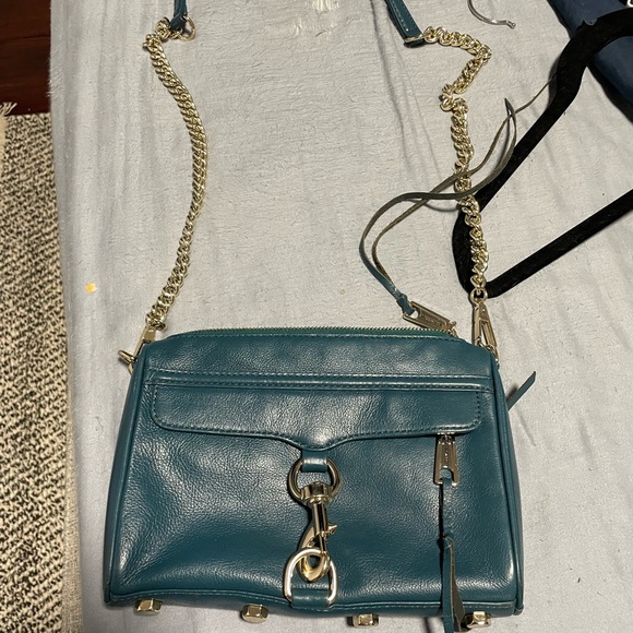 Turquoise Rebecca minkoff Mac bag - Picture 4 of 4